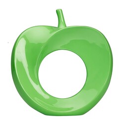 Biradlı GRV-G474 Decorative Perforated Apple, 29x7x32 cm, Green - Biradlı