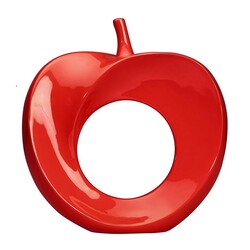Biradlı GRV-G474 Decorative Perforated Apple, 29x7x32 cm, Red - Biradlı