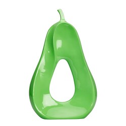 Biradlı GRV-G557 Decorative Perforated Pear, 25x9x40 cm, Green - Biradlı