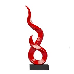 Biradlı GRV-G633 Decorative Figure, 22x10x59 cm, Red - Biradlı