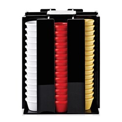 Biradlı GRV-SS07 Rotating Sauce Pot Stand, 112 Piece Capacity, 7 cm - Biradlı