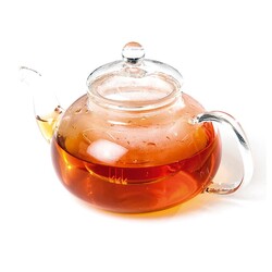 Biradlı GRV-TP400 Glass Strainer Teapot, 400 cc - Biradlı