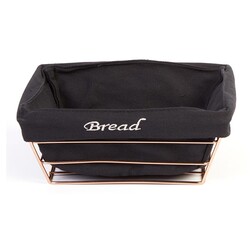 Biradlı HW-180B سلة خبز مربعة من القماش، 22 × 22 سم - Biradlı