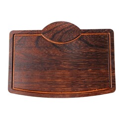 Biradlı GRV-1793 İreko Ahşap Steak Sunum Tahtası, 37x27 cm - Biradlı