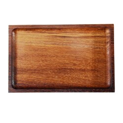 Biradlı GRV-1790 İreko Ahşap Sunum Tepsisi, 25x16 cm - Biradlı