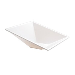 Biradlı MC-303 Kare Melamin Sunum Kasesi, 35.5x35.5x11 cm - Biradlı