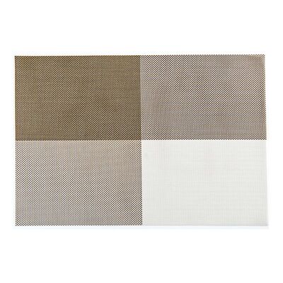 Biradlı BRD-021 Kareli PVC Amerikan Servis, 30x45 cm, Yeşil - 1