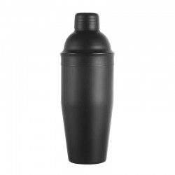 Biradlı BRD-700 Paslanmaz Çelik Kokteyl Shaker, 700 ml, Siyah - Biradlı