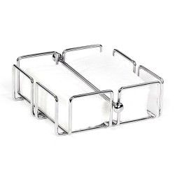 Biradlı GRV-252 Metal Kare Peçetelik, 19x19x6.5 cm - Biradlı