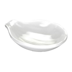 Biradlı Minimal Presentation Plate, Melamine, 8x9x2 cm, White - Biradlı