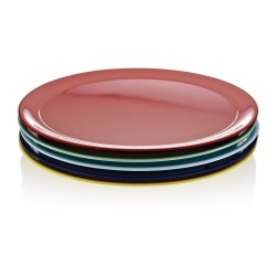 Biradlı FTS-1984 Oval Melamin Teşhir Tepsisi, 55x42 cm, Kırmızı - Biradlı