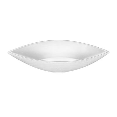 Biradlı K-09 Melamin Oval Sunum Tabağı, 35x13x7 cm - 1