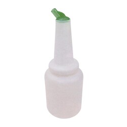 Biradlı PBA2-LTY Sauce and Cocktail Syrup Pourer, 2 L, Green - Biradlı