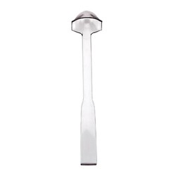 Biradlı PSL-11SEF Double Sided Polycarbonate Sauce Ladle, 27 cm, Clear - Biradlı
