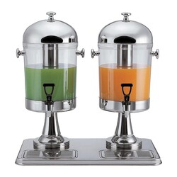 Biradlı S-10602 Double Juice Dispenser, 2x7.5 L - Biradlı
