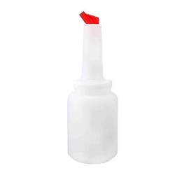 Biradlı Sauce and Cocktail Syrup Pourer, 2 L, Red - Biradlı