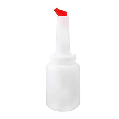 Biradlı Sos ve Kokteyl Şurup Dökücü, 2 L, Kırmızı - 1
