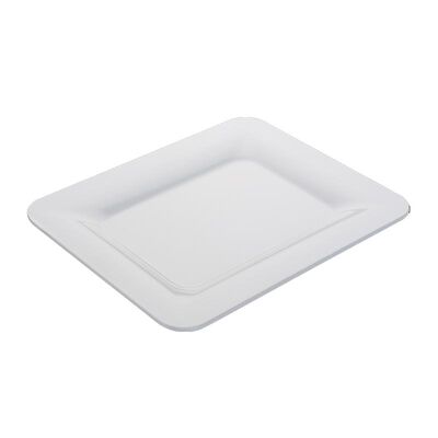 Biradlı BRD-102513 Melamin Sunum Tepsisi, 32.5x26.5x2.5 cm - 1