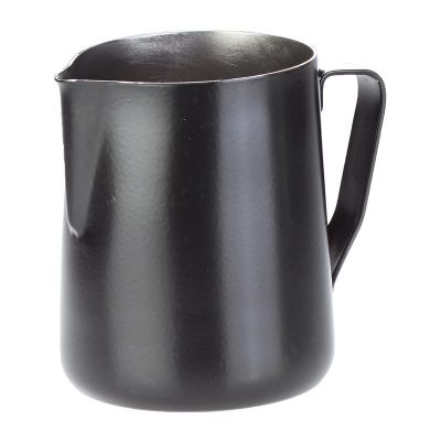 Biradlı GRV-041 Süt Potu Pitcher, 1000 ml, Siyah - 1