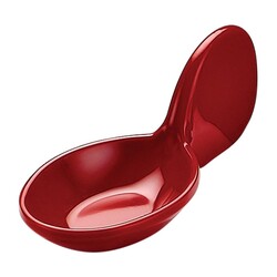 Biradlı BRD-518004 Tutmalı Melamin Sunum Tabağı, 10x4x1.5 cm, Kırmızı - Biradlı