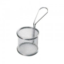 Biradlı YQ-02 Round Potato Presentation Basket, 9x8.5 cm - Biradlı