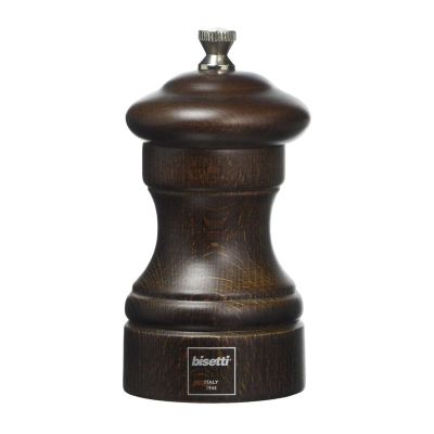 Bisetti Aosta Karabiber Değirmeni, 10 cm, Ceviz - 1