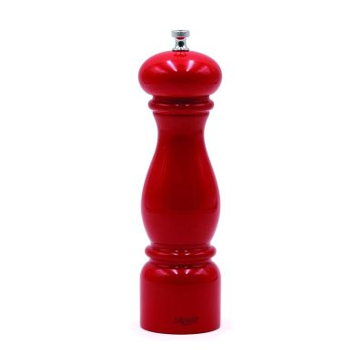 Bisetti Firenze Tuz Değirmeni, 22 cm, Doğal Ahşap, Kırmızı - 1