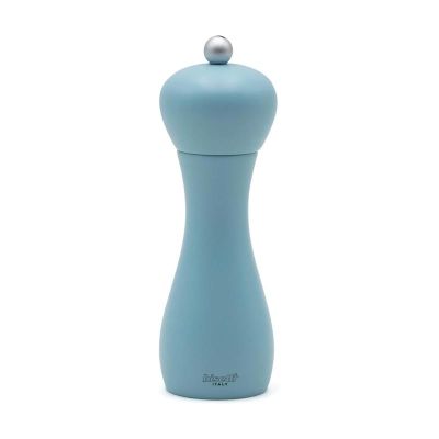 Bisetti Rimini Tuz Değirmeni, 18 cm, Doğal Ahşap, Açık Mavi - 1