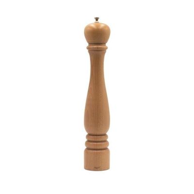Bisetti Roma Tuz Karabiber Değirmeni, 53 cm, Doğal Ahşap - 1