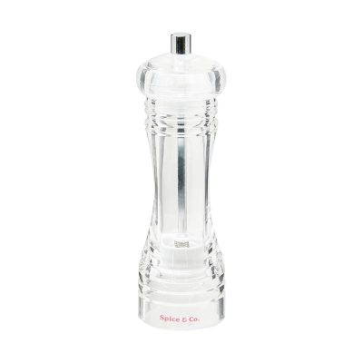 Bisetti Spice&co Tuz ve Akrilik Karabiber Değirmeni, 16 cm - 1