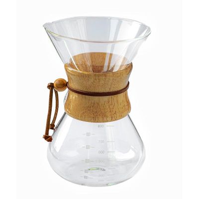 Black Goat Ahşap Tutacaklı Chemex, 800 ml - 1