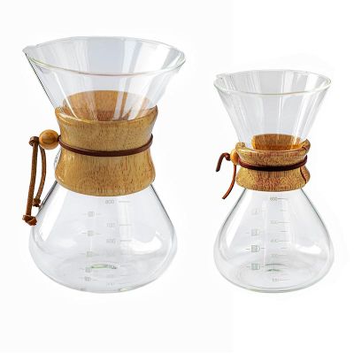 Black Goat Ahşap Tutacaklı Chemex, 800 ml - 2
