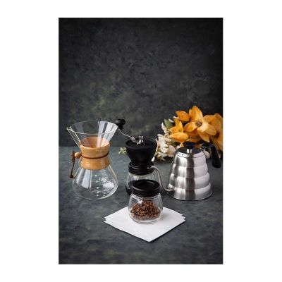 Black Goat Ceramic Manual Coffee Grinder, Black - Black Goat