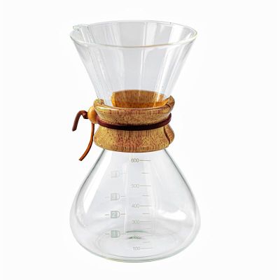 Black Goat Chemex with Wooden Handle, 600 ml - Black Goat