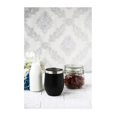 Black Goat Çift Çidarlı Çelik Bardak, 360 ml - 2
