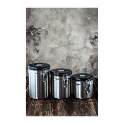 Black Goat Coffee Storage Container with Valve, 1.5 L - Black Goat (1)