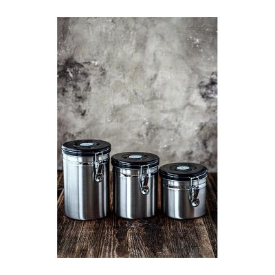 Black Goat Coffee Storage Container with Valve, 1.5 L - Black Goat