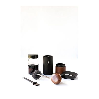 Black Goat FP1 Steel Manual Coffee Grinder, Black - Black Goat