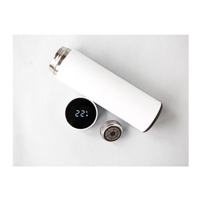 Black Goat Graduated Thermos, 500 ml, White - Black Goat