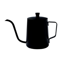 Black Goat Kapaklı Mini Drip Kettle, 600 ml, Siyah - Black Goat