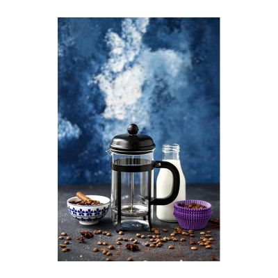 Black Goat Lux French Press, 600 ml, Siyah - Black Goat