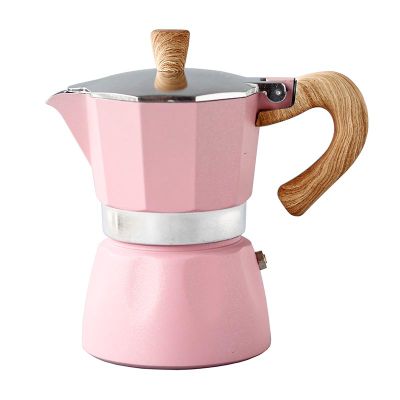 Black Goat Moka Pot, 3 Cup, Pembe - 1