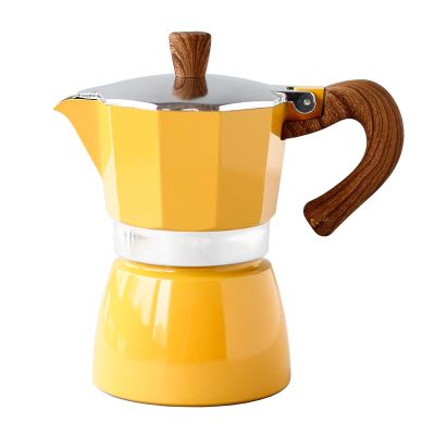 Black Goat Moka Pot, 3 Cup, Sarı - Black Goat