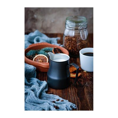Black Goat Paslanmaz Pitcher Süt Potu, 500 ml, Siyah - 2
