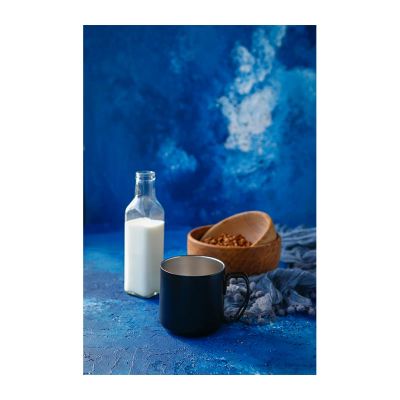 Black Goat SB1 Çift Cidarlı Bardak, 360 ml, Siyah - 2