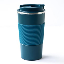 Black Goat Thermos Mug, 500 ml, Blue - 1