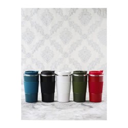 Black Goat Thermos Mug, 500 ml, Red - 4