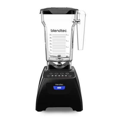 Blendtec خلاط كلاسيك 575، 3 حصان، 2+2 برمجة، 1560 واط، أسود - Blendtec