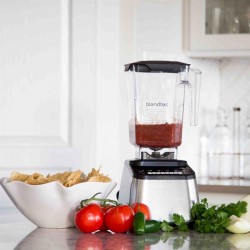 Blendtec ديزاينر 650S خلاط من الفولاذ المقاوم للصدأ، 8 سرعات، 6 برامج، 1560 واط، رمادي - 3
