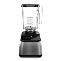 Blendtec Designer 650S Stainless Steel Blender, 8 Speed, 6 Programmes, 1560 W, Grey - Blendtec